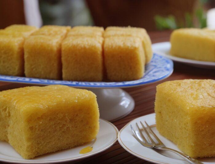 Traditional Cake Bika Ambon from North Sumatra, Indonesia