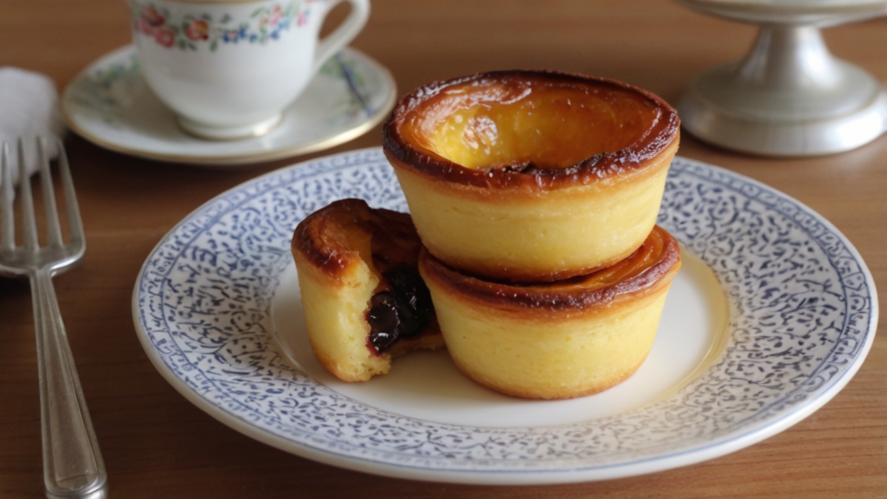 Traditional Cake Recipe from Portugal Pastel de Nata