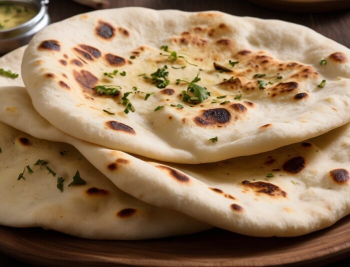 Indian Naan Bread Recipe with a Tempting Garlic Butter Aroma