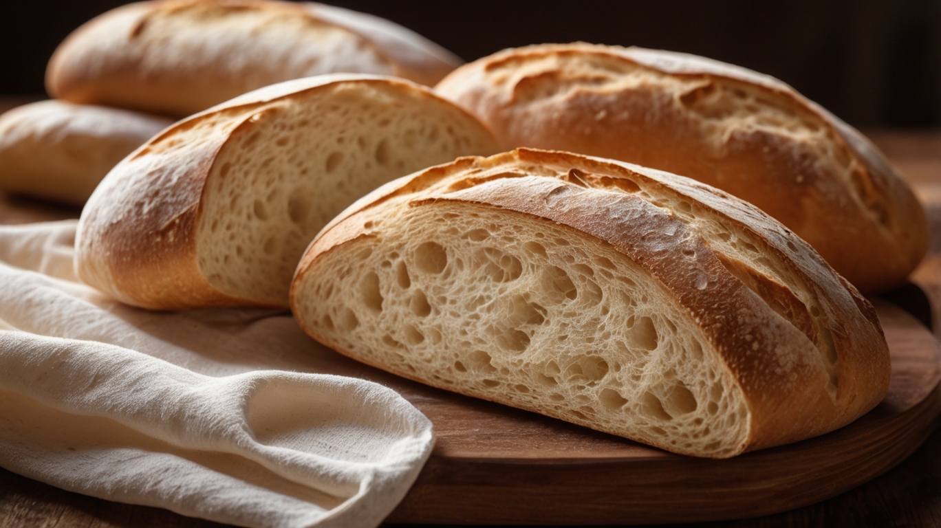 Italian Ciabatta Bread Recipe with Porous Texture and Authentic Flavor