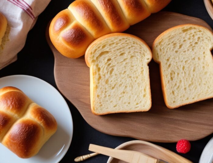 Shokupan Japanese Sweet Bread Recipe with Super Fluffy Texture