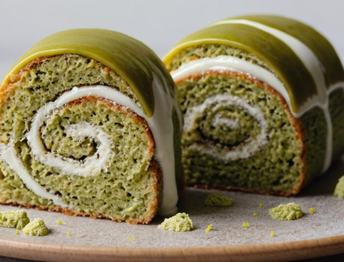 Fluffy Matcha Roll Cake Recipe, A Delightful Blend of Sweetness and Serenity
