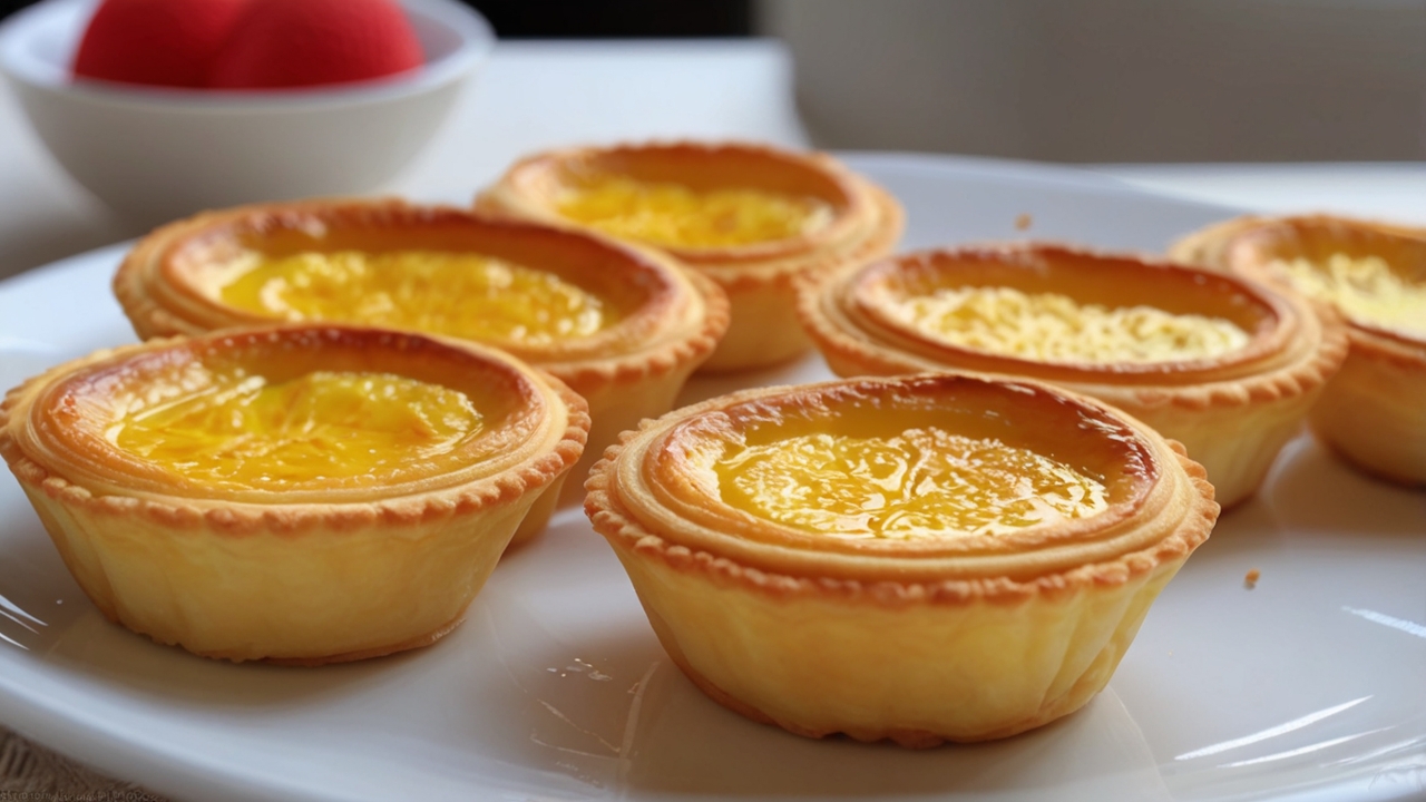 Hong Kong Egg Tart Recipe Crispy Outside, Silky Inside