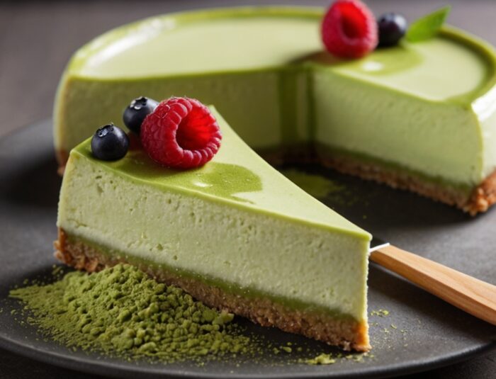Japanese Matcha Cheesecake Recipe, A Harmony of Elegance and Flavor