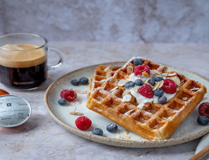 A Fresh Take on Waffle Coffee: A Rich, Aromatic Breakfast Delight