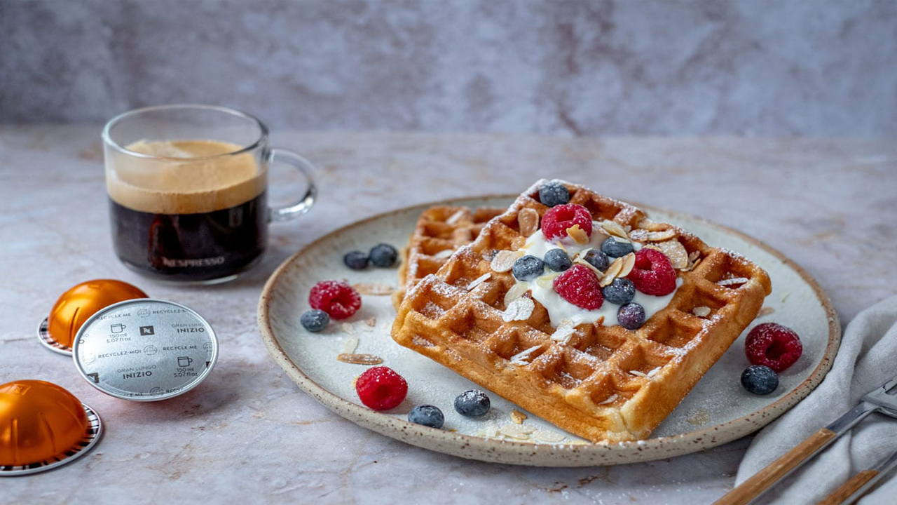 A Fresh Take on Waffle Coffee: A Rich, Aromatic Breakfast Delight