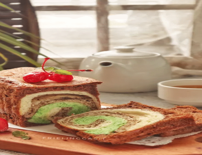 A Softer Take on Mocca Cake Bread: A Delicious Duo of Bread and Sponge