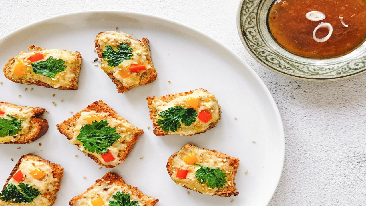 Crispy Thai-Style Meat Toast with Authentic Flavors