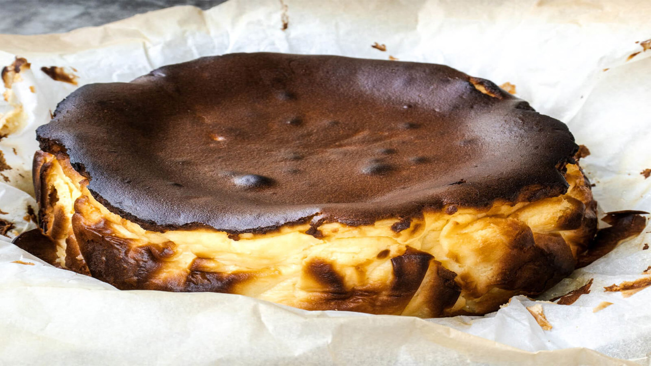 Basque Burnt Cheesecake (Gazta Tarta), A Simple Dessert with a Rich Character