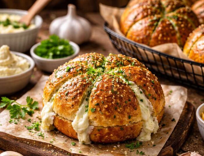 Korean Cream Cheese Garlic Bread: The Perfect Balance of Sweet and Savory Flavor