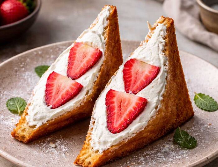 Deep Fried Japanese Cream Sando Recipe with Crispy Golden Texture