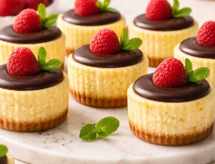 Mini Cheesecake Bites Creamy Bite Size Dessert Trend