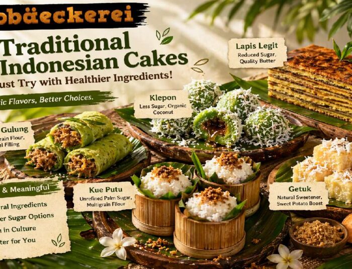 5 Traditional Indonesian Cakes You Must Try with Healthier Ingredients