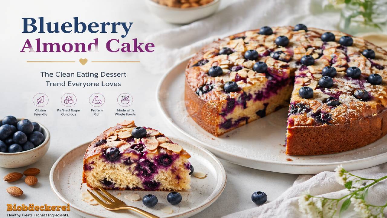 Blueberry Almond Cake Emerges as Clean Eating Dessert Trend This Year