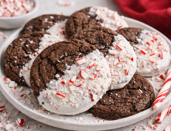 Chocolate Peppermint Cookies That Blend Sweet and Cool Sensations