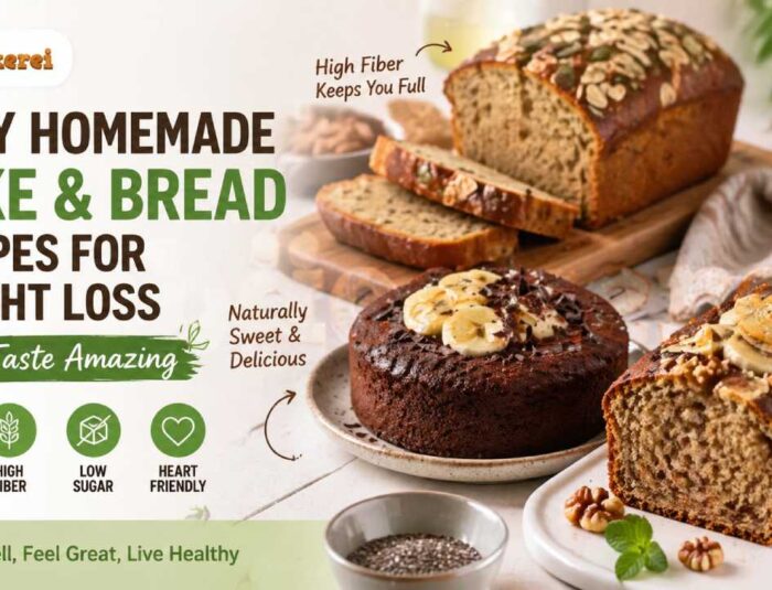 Easy Homemade Cake and Bread Recipes for Weight Loss That Taste Amazing