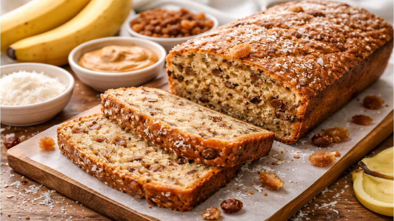 How to Make Banana, Coconut, and Sultana Loaf That Everyone Will Love