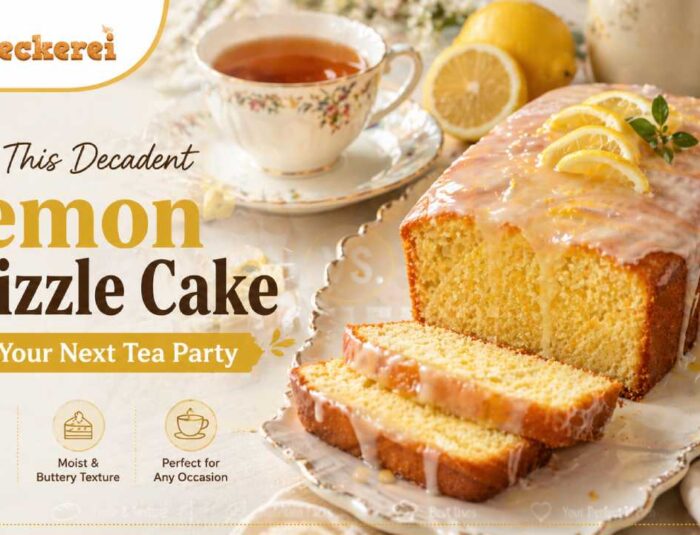 Try This Decadent Lemon Drizzle Cake for Your Next Tea Party