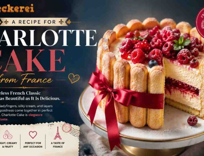 A Recipe for Charlotte Cake, That Captures French Culinary Art