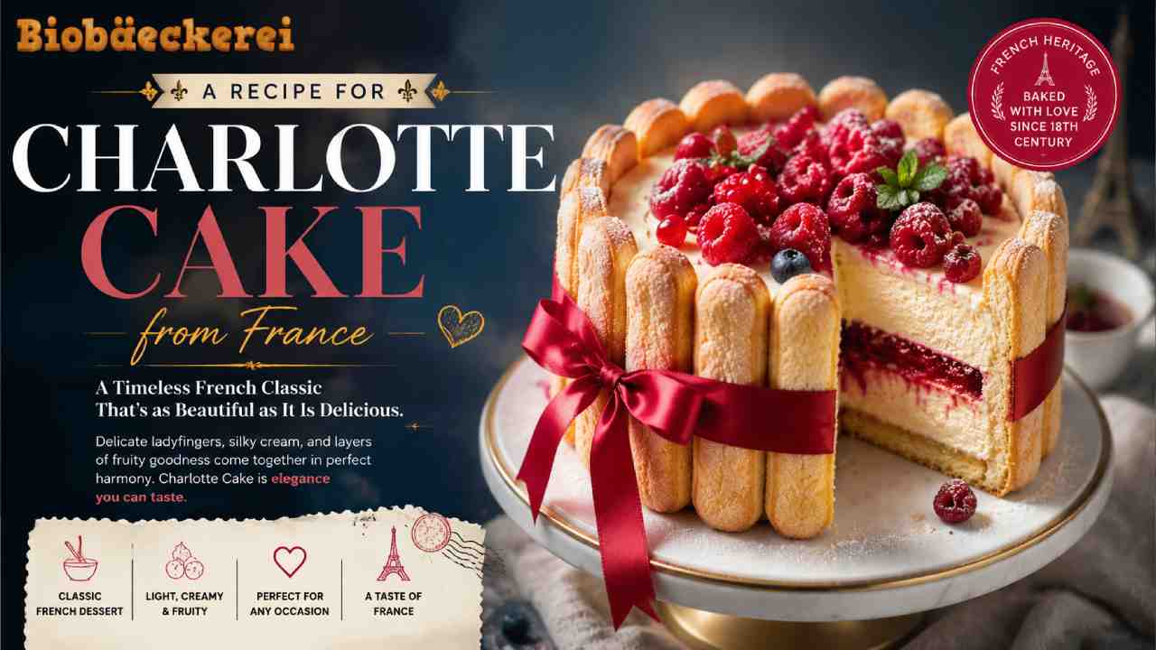 A Recipe for Charlotte Cake, That Captures French Culinary Art