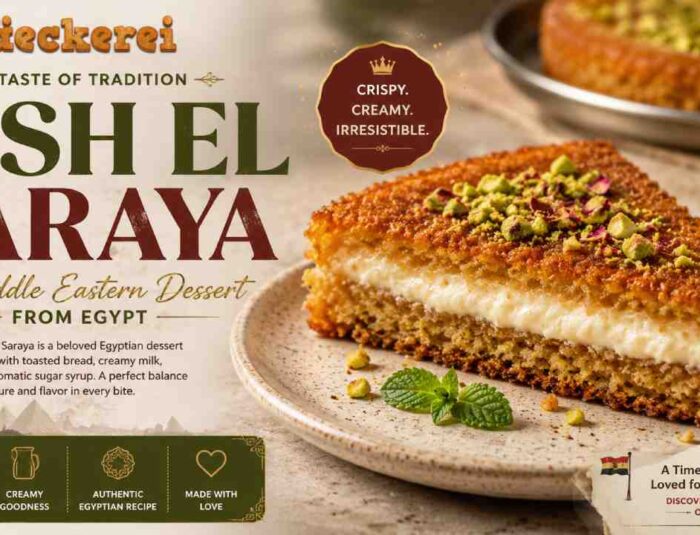 Aish el Saraya, Egypt’s Iconic Dessert of Syrup, Cream, and Tradition
