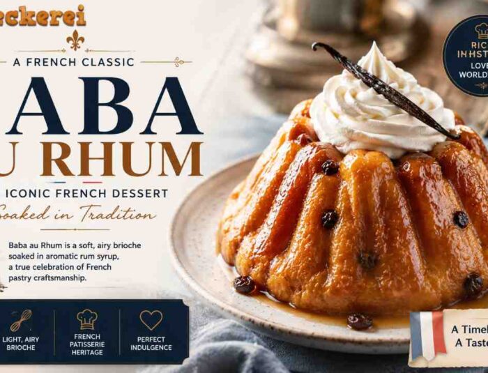 Baba au Rhum from France, the Classic Rum-Soaked Cake That Transcends Time
