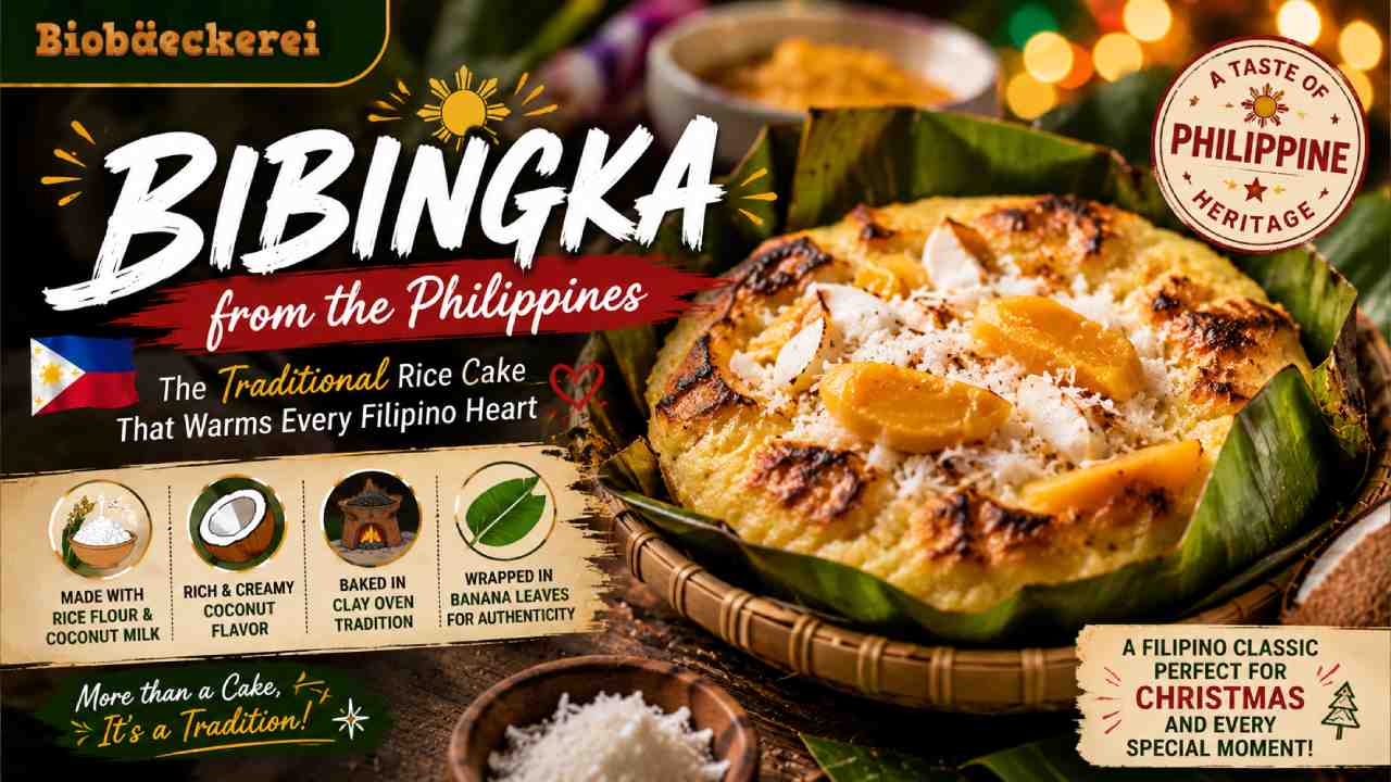 Bibingka from the Philippines, The Traditional Rice Cake Loved for Generations