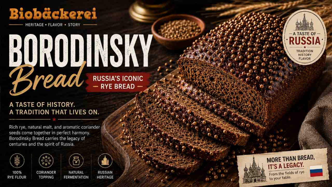Borodinsky Bread from Russia Gains Global Attention for Its Rich Flavor