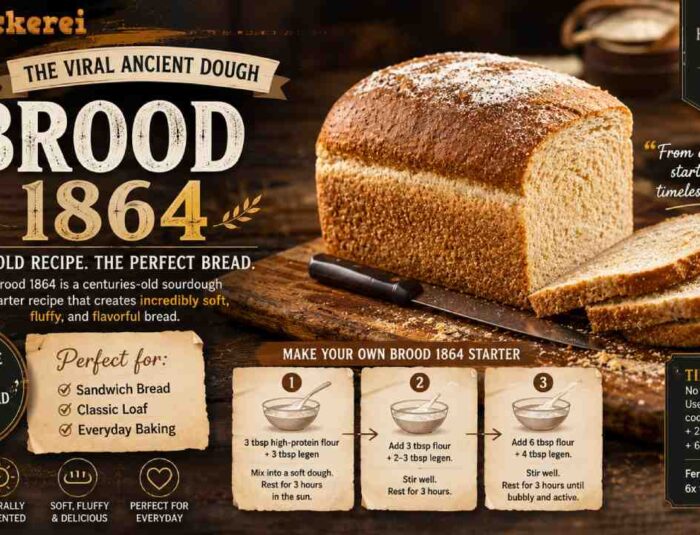 Brood 1864, The Ancient Dough Starter Recipe that Creates Perfectly Soft and Fluffy Bread