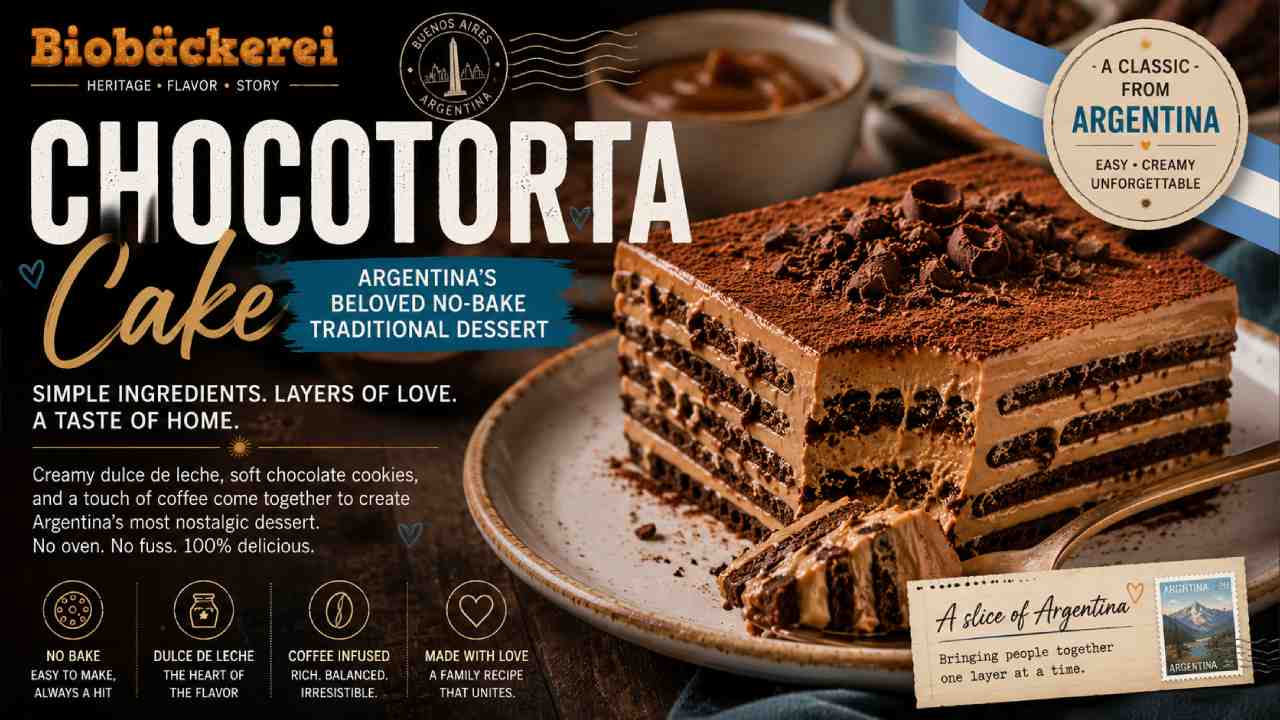 Chocotorta Cake from Argentina Becomes a Global Dessert Favorite