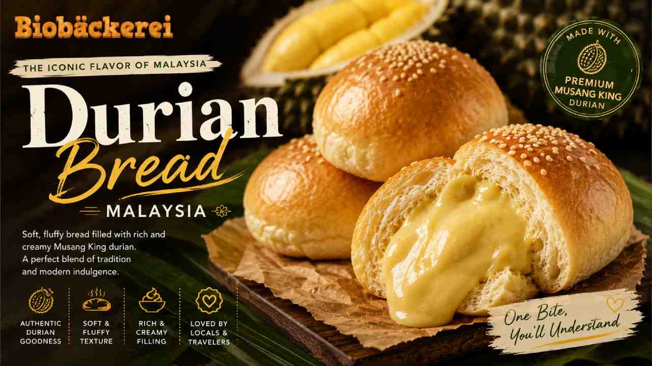 Durian Bread Malaysia, The Soft and Creamy Bread Everyone Is Talking About