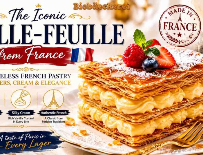 Mille-Feuille from France, The Elegant Pastry Loved Worldwide