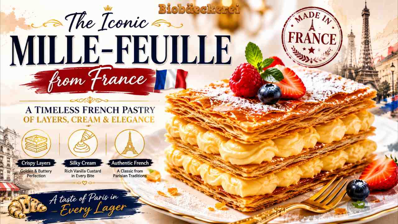 Mille-Feuille from France, The Elegant Pastry Loved Worldwide