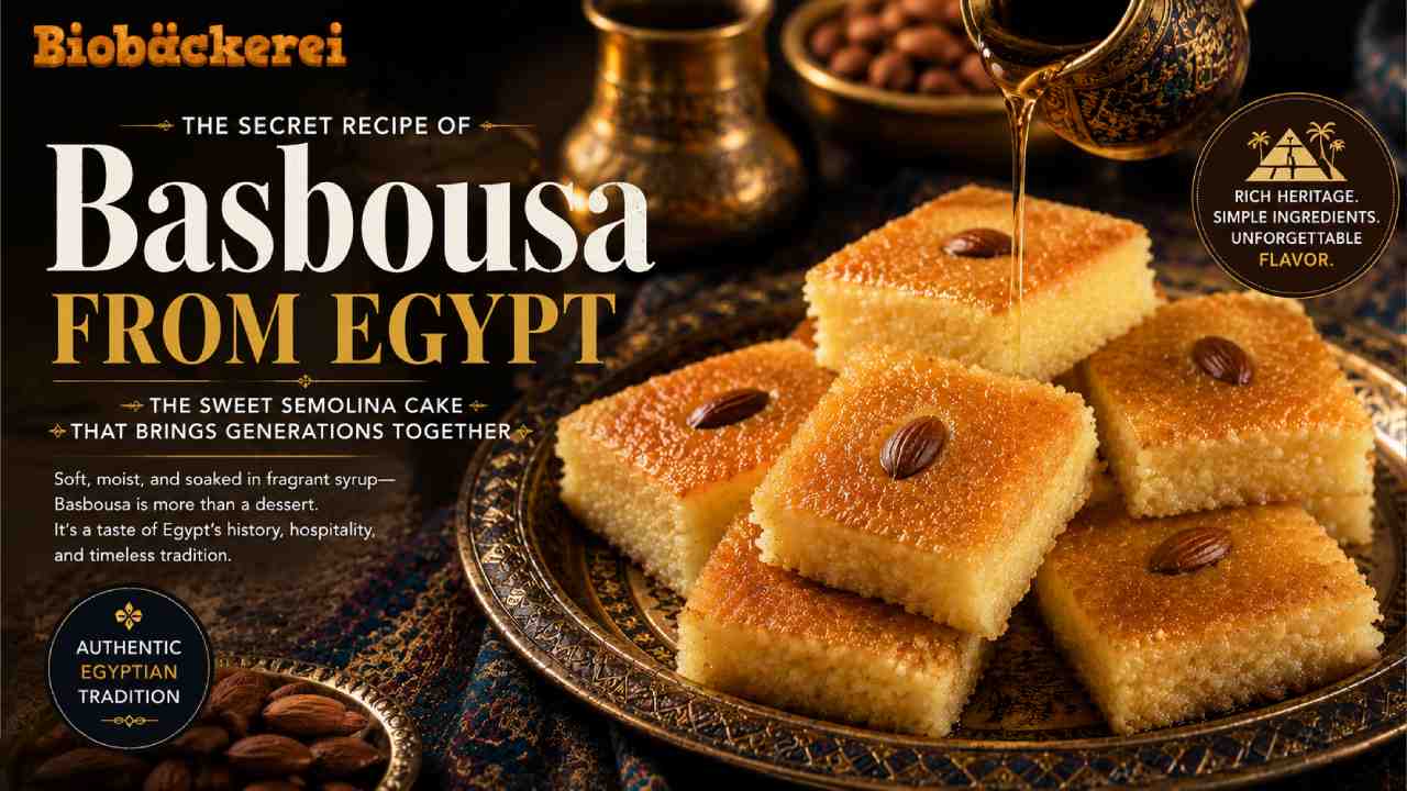 Secret Recipe of Basbousa from Egypt, the Traditional Sweet Full of Flavor