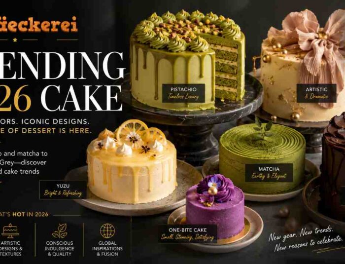 Trending 2026 Cake, Bold Flavors and Artistic Dessert Trends Take Over
