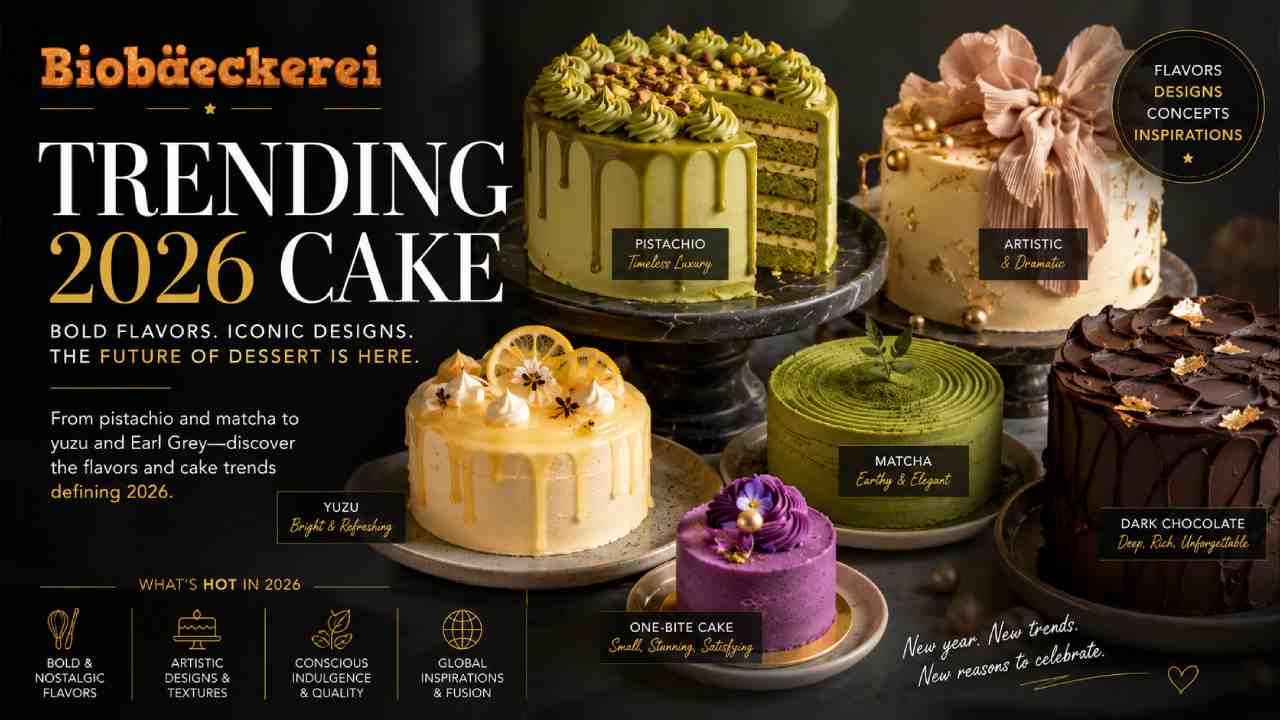 Trending 2026 Cake, Bold Flavors and Artistic Dessert Trends Take Over