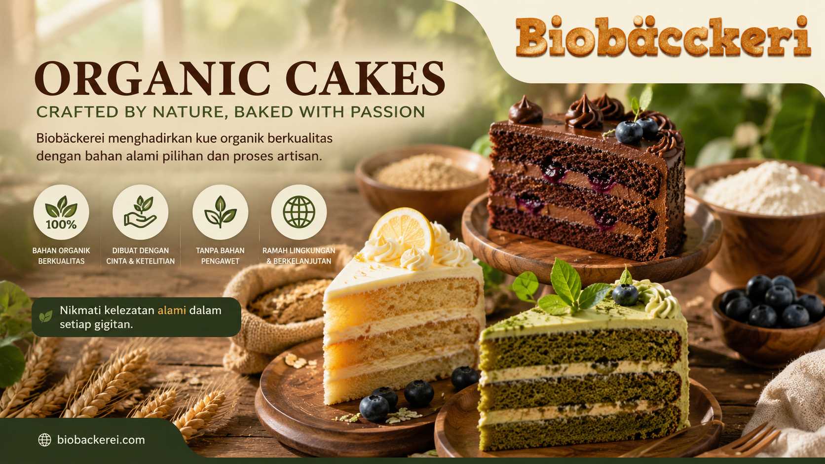 Biobäckerei Brings Organic Cakes That Food Lovers Are Embracing