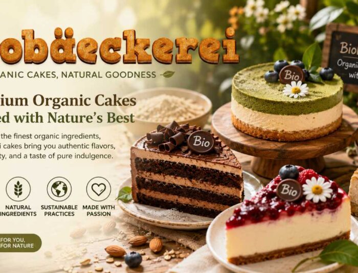 Biobäckerei Cakes with an Organic Concept Are Bringing a Fresh Trend to the World of Pastry