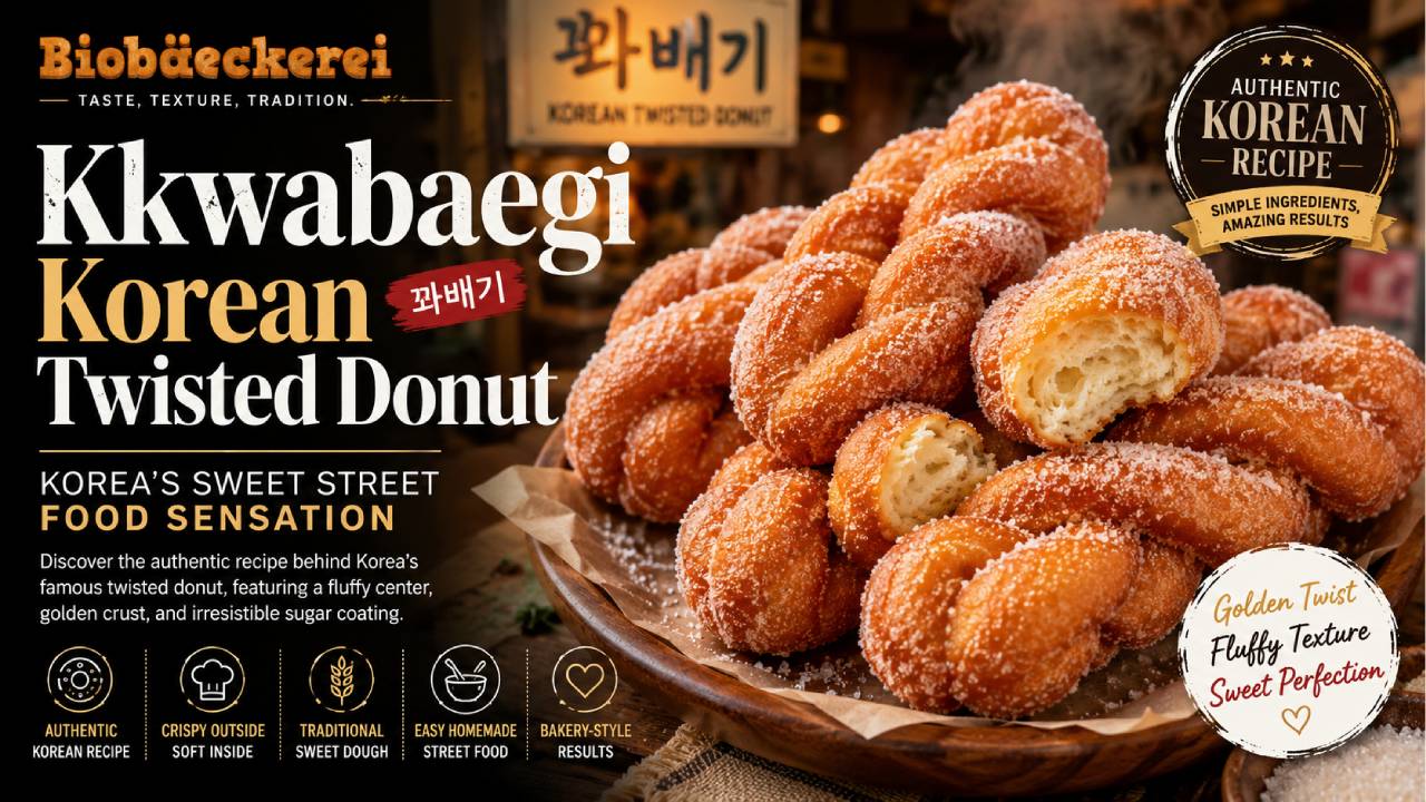 Kkwabaegi Korean Twisted Donut Recipe: Korea’s Sweet Street Food Sensation