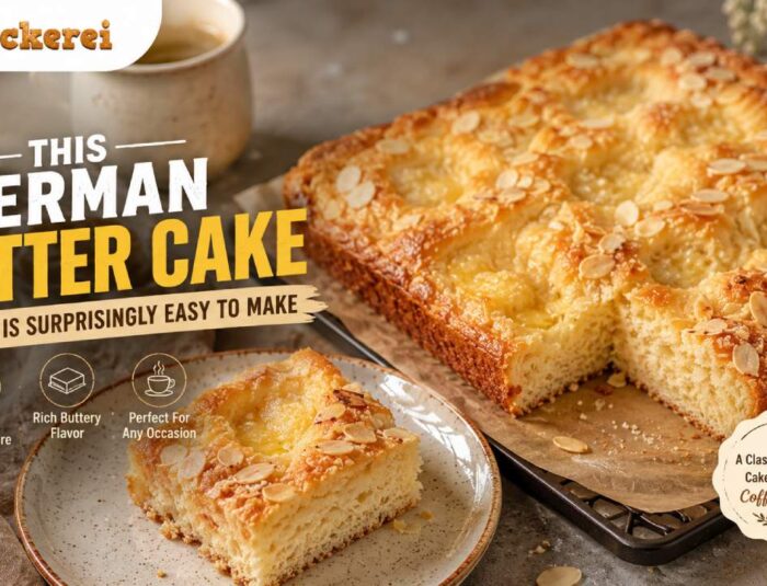 This German Butter Cake Recipe Is Surprisingly Easy To Make At Home
