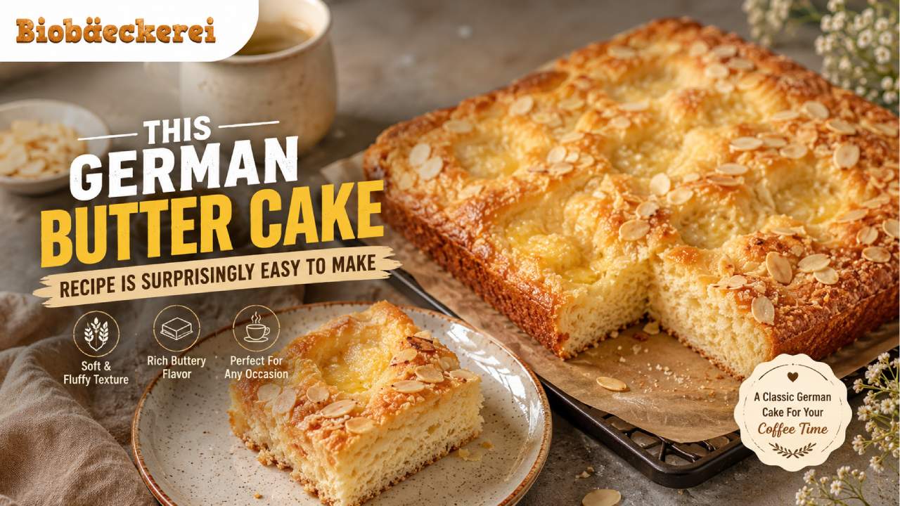 This German Butter Cake Recipe Is Surprisingly Easy To Make At Home