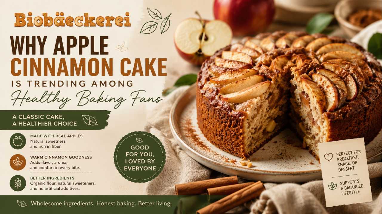 Why Apple Cinnamon Cake Is Trending Among Healthy Baking Fans