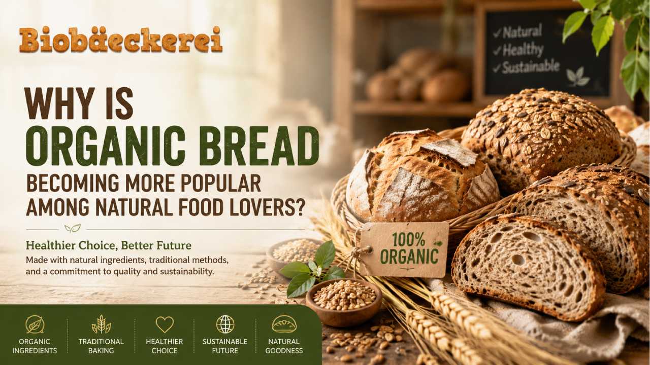 Why Is Organic Bread Becoming More Popular Among Natural Food Lovers?
