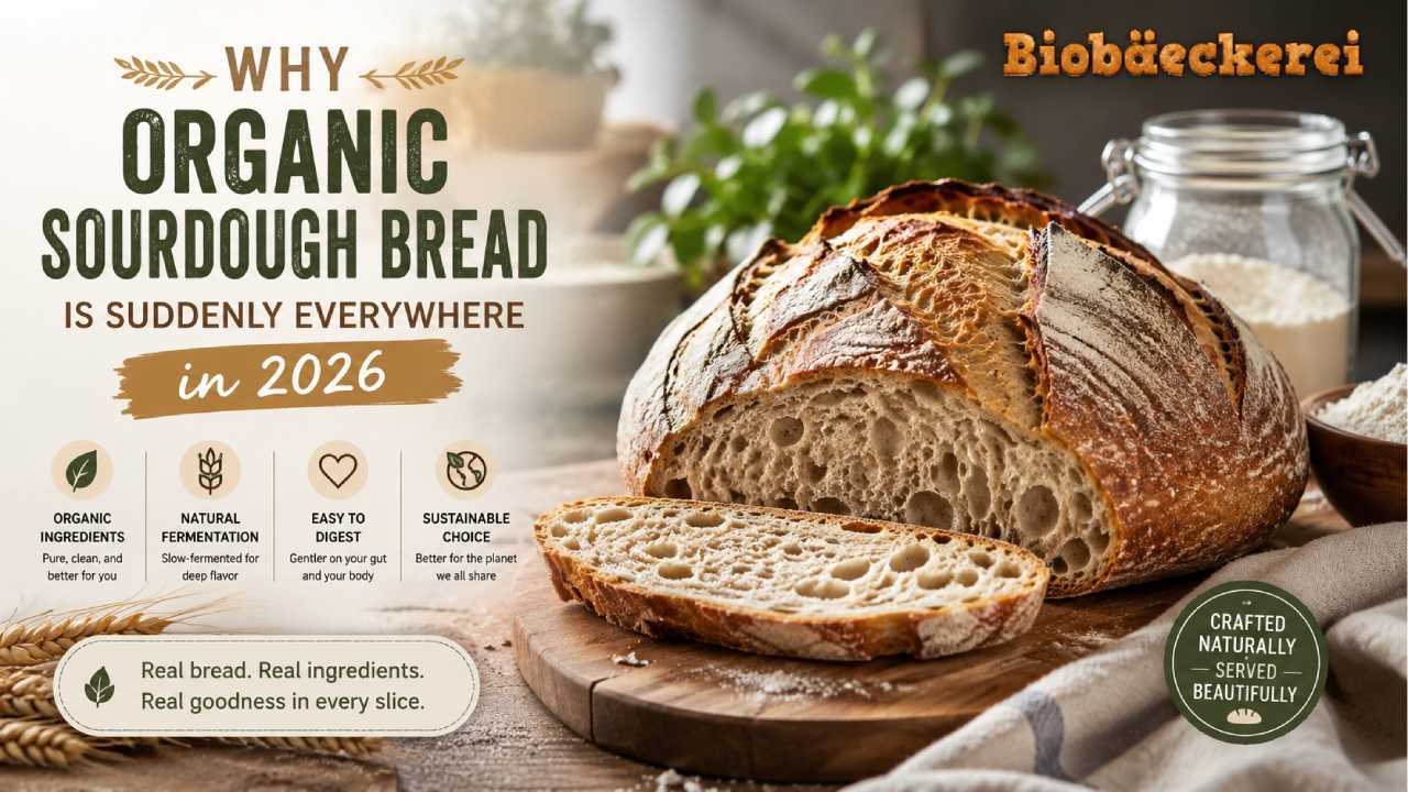 Why Organic Sourdough Bread Is Suddenly Everywhere in 2026