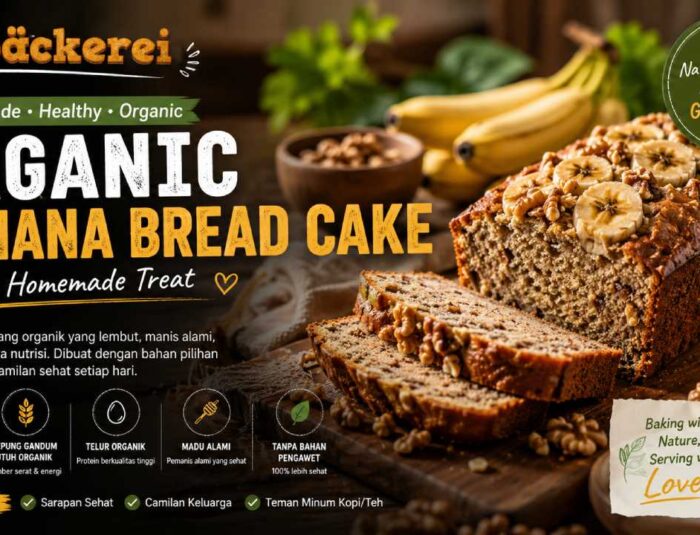 How to Make Organic Banana Bread Cake for a Healthy Homemade Treat