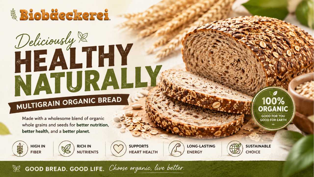 Multigrain Organic Bread Is Gaining Popularity, Packed with Whole Grains and Essential Nutrients