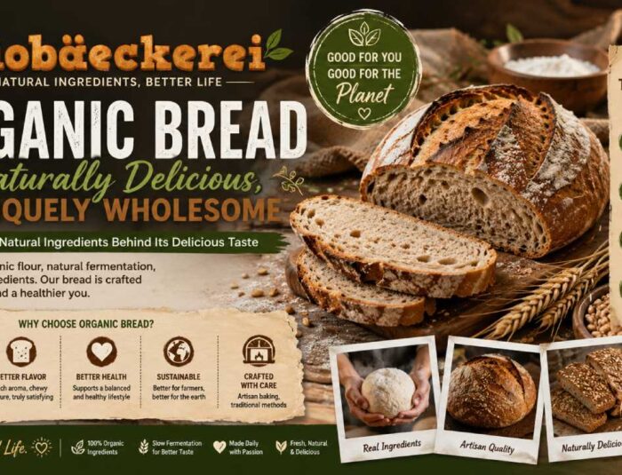 Organic Bread Is Gaining Popularity: Discover the Natural Ingredients Behind Its Delicious Taste