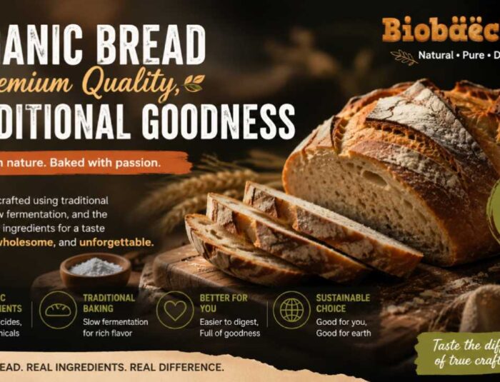 Organic Bread Offers Premium Quality Through Traditional Baking Methods