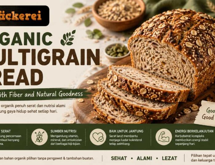 Organic Multigrain Bread Packed with Fiber and Natural Goodness