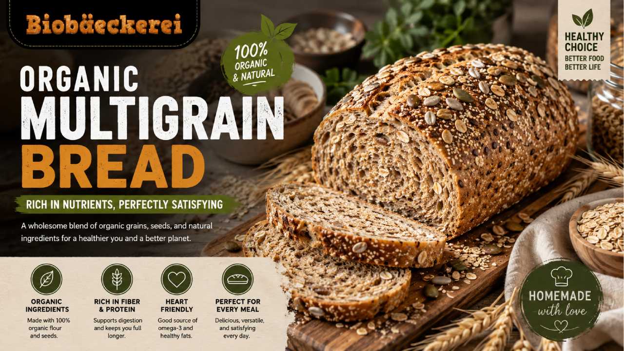 Organic Multigrain Bread Recipe Rich in Nutrients and Perfect for Everyday Meals